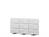 USM Haller - Panneau acoustique "USM privacy panels" , 2,25 m (3 éléments), 1,09 m (3 éléments), Gris clair 