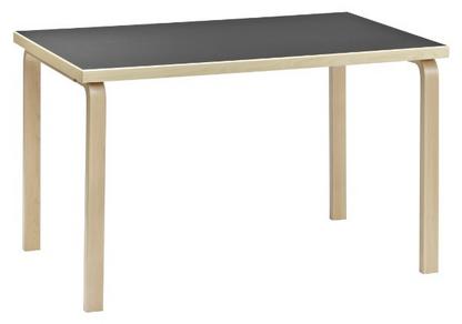 Tables 81B / 82B / 83 Linoleum noir|182 x 91 cm (83)