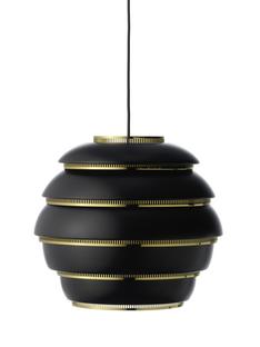 Suspension A331 Beehive Noir, bagues d'acier en laiton