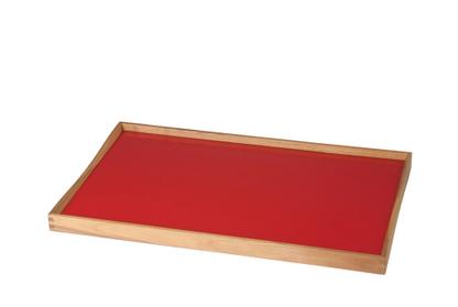 Turning Tray M (30 x 48 cm)|Noir/rouge