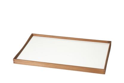 Turning Tray M (30 x 48 cm)|Noir/blanc