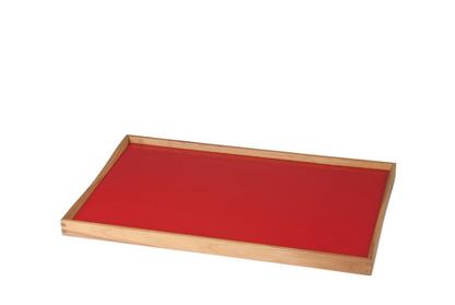 Turning Tray S (23 x 45 cm)|Noir/rouge