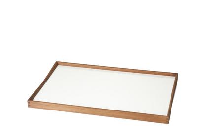 Turning Tray S (23 x 45 cm)|Noir/blanc