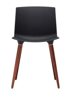Chaise TAC Noir (mat)|Noyer huilé