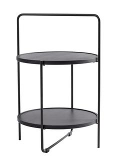 Tray Table M (H 68 x Ø 46 cm)|Noir