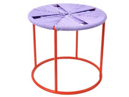 Table d'appoint Acapulco Outdoor Jacaranda - Orange / violet