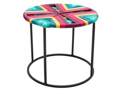 Table d'appoint Acapulco Outdoor Couleurs Mexique / noir