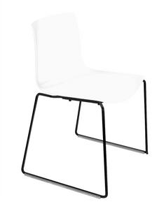 Catifa 46 Sledge Noir|Unicolore|Blanc|Sans accoudoirs