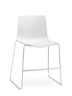 Tabouret haut Catifa 46 64 cm|Unicolore|Blanc