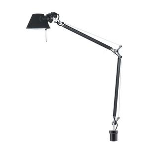 Tolomeo Tavolo Noir|Avec socle de fixation USM pour pied de table USM|Ampoule halogene