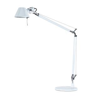 Tolomeo Tavolo Blanc|Avec pied|Ampoule halogene