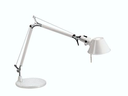 Tolomeo Tavolo Micro Blanc poli