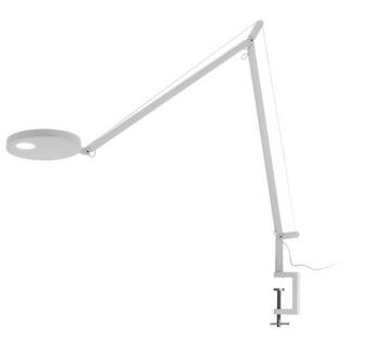 Demetra Tavolo LED Blanc|Avec système serre-joint