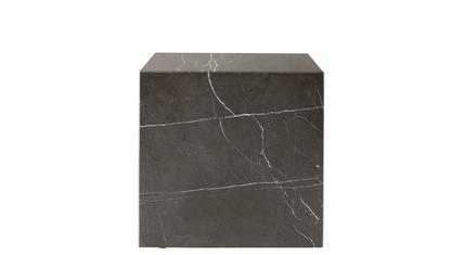 Table d'appoint Plinth   H 40 x L 40 x P 40 cm|Gris-brun