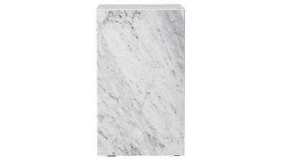 Table d'appoint Plinth   H 51 x L 30 x P 30 cm|Blanc