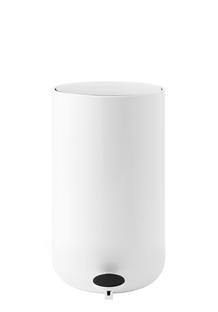 Poubelle Pedal Bin 11 L (H 46 cm, Ø 27 cm)|Blanc