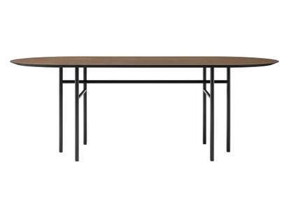 Table Ovale Snaregade Placage chêne foncé