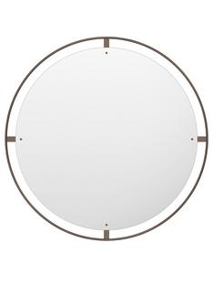 Miroir nimbus rond Ø 110 cm|Laiton bronzé