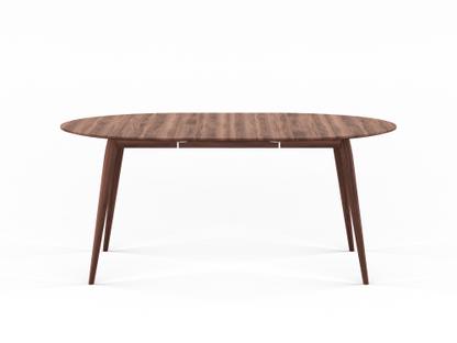 Table PLAYdinner Ronde Noyer huilé|L 120-170 cm|Noyer huilé