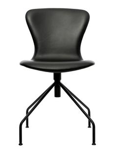 PLAYchair Swing Sans accoudoirs|Cuir noir