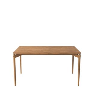 Table PURE Dining 140 x 85 cm|Chêne huilé  |Sans panneaux d'extension