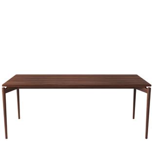 Table PURE Dining 190 x 85 cm|Noyer huilé|Sans panneaux d'extension