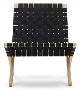 MG501 Cuba Chair Chêne savonné|Sangles de l'assise noir