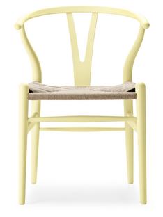Chaise CH24 Wishbone Chair Soft Colours Soft Hollyhock