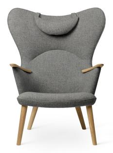 Chaise CH78 Mama Bear  Fiord - gris |Chêne savonné|Avec coussin pour la nuque