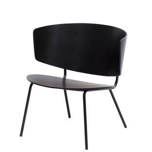Herman Lounge Chair Noir