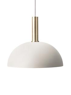 Collect Lighting Haut|Laiton|Dome|Light grey