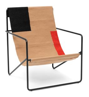 Lounge Chair Desert Black / block
