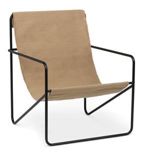 Lounge Chair Desert Black / sand
