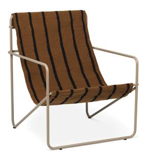Lounge Chair Desert Cashmere / stripes