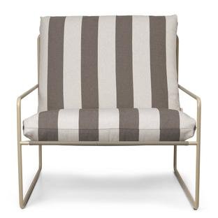 Fauteuil Desert 1 place Cachemire / stripe