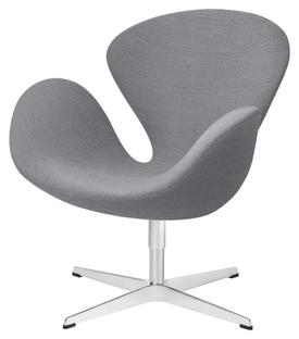 Fauteuil Swan (cygne) Hauteur spéciale 48 cm|Christianshavn|Christianshavn 1171 - Gris clair