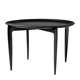Table Objects Tray  Noir, Ø 60 cm