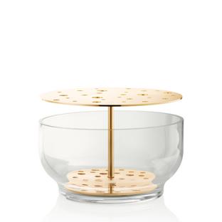 Vase Ikebana  Grand (Ø 24 cm)|Plaqué laiton