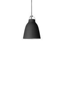 Suspension Caravaggio mat P1 (Ø 16,5 cm)|Noir