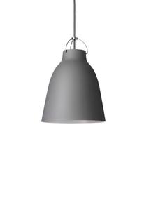 Suspension Caravaggio mat P2 (Ø 25,8 cm)|Gris foncé