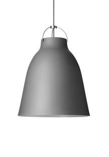 Suspension Caravaggio mat P3 (Ø 40 cm)|Gris foncé