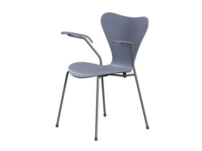 Série 7 chaise 3207 New Colours Frêne coloré|Bleu lavande|Silver grey