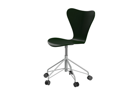 Série 7 Chaise de bureau pivotante 3117 / 3217 New Colours Sans accotoirs|Laqué|Evergreen|Nine grey