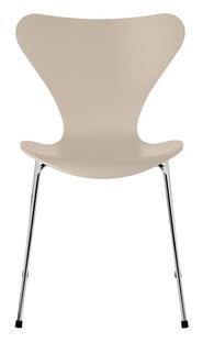 Série 7 chaise 3107 Laqué|Beige clair|Chromé