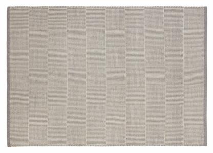 Tapis Humle 200 x 300 cm|Gris clair / blanc