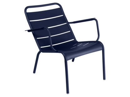 Fauteuil bas Luxembourg  Bleu abysse