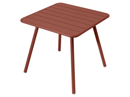 Table de Jardin Luxembourg  80 x 80 cm|Ocre rouge