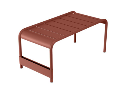 Banc / Grande table basse Luxembourg  Ocre rouge