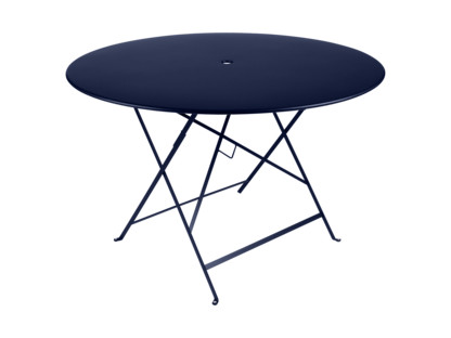 Table pliante Bistro ronde H 74 x Ø 117 cm|Bleu abysse