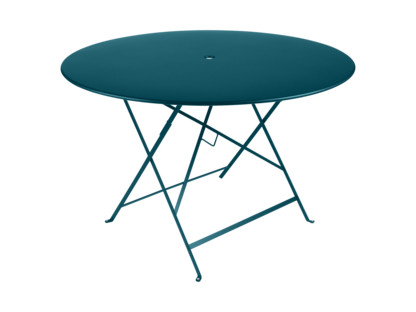 Table pliante Bistro ronde H 74 x Ø 117 cm|Bleu acapulco
